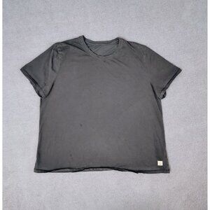 Vuori Women's Feather Tee Short Sleeve Sz (M) Black Classic T-shirt Athleisure